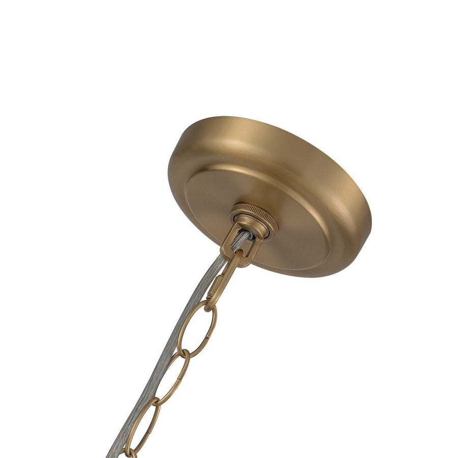 Farmhouze Light - Glam Luxury Gold Oversized Metal Dome Pendant Light - Pendant - 15 in - 