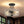Load image into Gallery viewer, Farmhouze Light - Hammered Texture Glass Round Semi Flush Ceiling Light - Ceiling Light - Black - 
