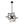 Load image into Gallery viewer, Farmhouze Light - Industrial 8 - Light Black Sputnik Square Cage Pendant - Pendant - Black - 
