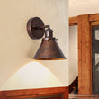 Load image into Gallery viewer, Farmhouze Light - Industrial Antique Copper Adjustable Cone Semi Flush Wall Sconce - Ceiling Light - 1 Pack - 
