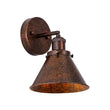 Load image into Gallery viewer, Farmhouze Light - Industrial Antique Copper Adjustable Cone Semi Flush Wall Sconce - Ceiling Light - 2 Packs - 

