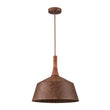 Load image into Gallery viewer, Farmhouze Light-Industrial Antique Red Copper Patina 1-Light Bell Iron Pendant-Chandelier-15.7 in-
