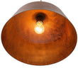 Load image into Gallery viewer, Farmhouze Light-Industrial Antique Red Copper Patina 1-Light Bell Iron Pendant-Chandelier-15.7 in-
