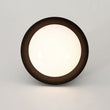 Load image into Gallery viewer, Farmhouze Light-Industrial Black Metal White Glass Dome Ceiling Light-Ceiling Light-9 in-
