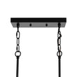 Load image into Gallery viewer, Farmhouze Light - Industrial Black Seeded Glass Linear Island Pendant / Semi Flush - Chandelier - Black - 
