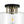 Load image into Gallery viewer, Farmhouze Light - Industrial Round Clear Glass Drum Semi Flush Ceiling Light - Ceiling Light - Black + Brass - 
