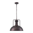 Load image into Gallery viewer, Farmhouze Light-Industrial Single Dome Pendant Light-Pendant-Oil Rubbed Bronze-
