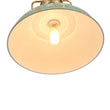 Load image into Gallery viewer, Farmhouze Light - Industrial Single Gold Green Patina Iron Dome Pendant - Pendant - 16.3 in - 
