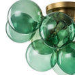 Load image into Gallery viewer, Farmhouze Light - Lake House Cluster Green Glass Globe Bubble Ceiling Light - Ceiling Light - Green Bubble - 
