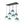 Load image into Gallery viewer, Farmhouze Light - Lake House Gradient Blue Glass Bubble Linear Island Chandelier - Chandelier - Blue - 
