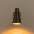 Load image into Gallery viewer, Farmhouze Light - Mid - Century 1 - Light Metal Adjutable Cone Wall Light - Wall Sconce - White - 
