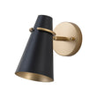 Load image into Gallery viewer, Farmhouze Light - Mid - Century 1 - Light Metal Adjutable Cone Wall Light - Wall Sconce - White - 
