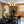Load image into Gallery viewer, Farmhouze Light - Mid - Century 11 - Light Opal Glass Globe Sunburst Semi Flush - Chandelier - Black/11 - Light - 
