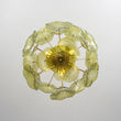 Load image into Gallery viewer, Farmhouze Light - Mid - Century 6 - Light Green Leaf Sunburst Sputnik Chandelier - Chandelier - 19 in - 
