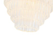 Load image into Gallery viewer, Farmhouze Light-Mid-Century 7-Light Cascaded Glass Tube Tiered Chandelier-Chandelier-Brass-
