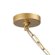 Load image into Gallery viewer, Farmhouze Light-Mid-Century 7-Light Cascaded Glass Tube Tiered Chandelier-Chandelier-Brass-
