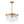 Load image into Gallery viewer, Farmhouze Light - Mid - Century Glam Tiered Water Textured Glass Chandelier - Chandelier - Brass - 
