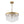 Load image into Gallery viewer, Farmhouze Light - Mid - Century Glam Tiered Water Textured Glass Chandelier - Chandelier - Brass - 
