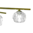 Load image into Gallery viewer, Farmhouze Light-Mid-Century Sparkled Crystal Round Tiered Sputnik Ceiling Light-Chandelier-Brass-
