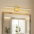 Load image into Gallery viewer, Farmhouze Light-Minimalist 1-Light Linear Dimmable LED Vanity Wall Lamp-Wall Sconce-Brass-
