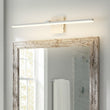 Load image into Gallery viewer, Farmhouze Light-Minimalist 1-Light Linear Dimmable LED Vanity Wall Lamp-Wall Sconce-White-
