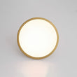 Load image into Gallery viewer, Farmhouze Light - Minimalist Dimmable LED Round Semi Flush Ceiling Light - Ceiling Light - Brass - 
