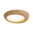 Load image into Gallery viewer, Farmhouze Light-Minimalist Farmhouse Dimmable LED Faux Wood Halo Ceiling Light-Ceiling Light-Oak-
