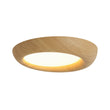 Load image into Gallery viewer, Farmhouze Light-Minimalist Farmhouse Dimmable LED Faux Wood Halo Ceiling Light-Ceiling Light-Oak-
