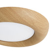 Load image into Gallery viewer, Farmhouze Light-Minimalist Farmhouse Dimmable LED Faux Wood Halo Ceiling Light-Ceiling Light-Oak-
