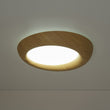 Load image into Gallery viewer, Farmhouze Light-Minimalist Farmhouse Dimmable LED Faux Wood Halo Ceiling Light-Ceiling Light-Oak-
