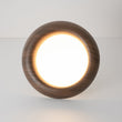 Load image into Gallery viewer, Farmhouze Light-Minimalist Farmhouse Dimmable LED Faux Wood Halo Ceiling Light-Ceiling Light-Walnut-
