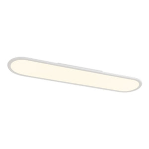 Farmhouze Light - Minimalist Linear White Oblong Dimable LED Ceiling Light - Ceiling Light - 35.4 in - 