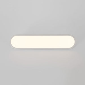 Farmhouze Light - Minimalist Linear White Oblong Dimable LED Ceiling Light - Ceiling Light - 35.4 in - 