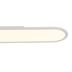 Farmhouze Light - Minimalist Linear White Oblong Dimable LED Ceiling Light - Ceiling Light - 35.4 in - 