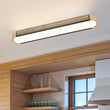 Load image into Gallery viewer, Farmhouze Light-Minimalist Rustic Oval Dimmable LED Oblong Flush Mount Light-Ceiling Light-37 in-
