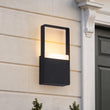 Load image into Gallery viewer, Farmhouze Light-Minimalist Waterproof Dimmable LED Square Outdoor Wall Light-Wall Sconce-1 Unit-
