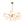 Load image into Gallery viewer, Farmhouze Light - Modern 12 - Light White Glass Globe Bubble Sputnik Ceiling Light - Ceiling Light - Brass - 
