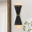 Load image into Gallery viewer, Farmhouze Light - Modern Black Up and Down Cone Flush Mount Wall Sconce - Wall Sconce - 1 Pack - 
