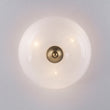 Load image into Gallery viewer, Farmhouze Light - Modern Brass Single Glossy Milk Cloudy Glass Ceiling Light - Ceiling Light - Brass - 
