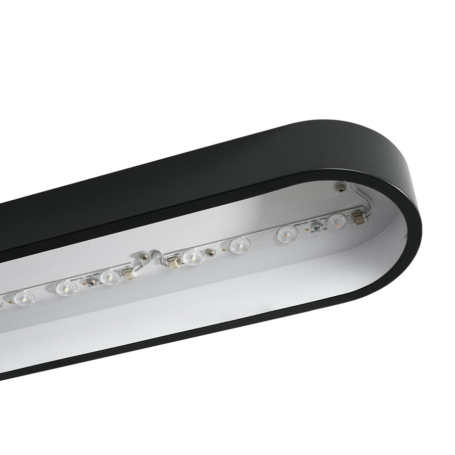 Farmhouze Light - Modern Dimmable LED Minimalism Oval Flush Mount Light - Ceiling Light - White - 