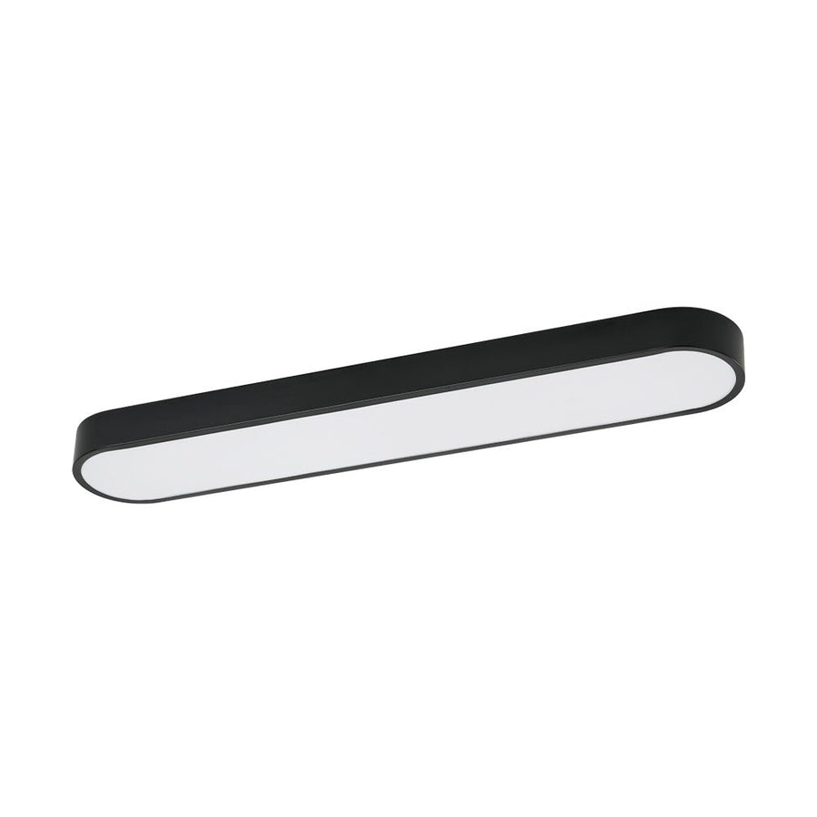 Farmhouze Light - Modern Dimmable LED Minimalism Oval Flush Mount Light - Ceiling Light - White - 