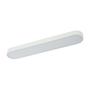 Farmhouze Light - Modern Dimmable LED Minimalism Oval Flush Mount Light - Ceiling Light - White - 