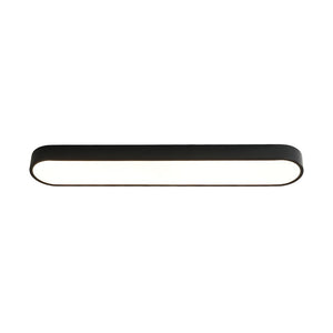 Farmhouze Light - Modern Dimmable LED Minimalism Oval Flush Mount Light - Ceiling Light - White - 