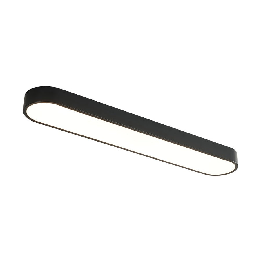 Farmhouze Light - Modern Dimmable LED Minimalism Oval Flush Mount Light - Ceiling Light - White - 