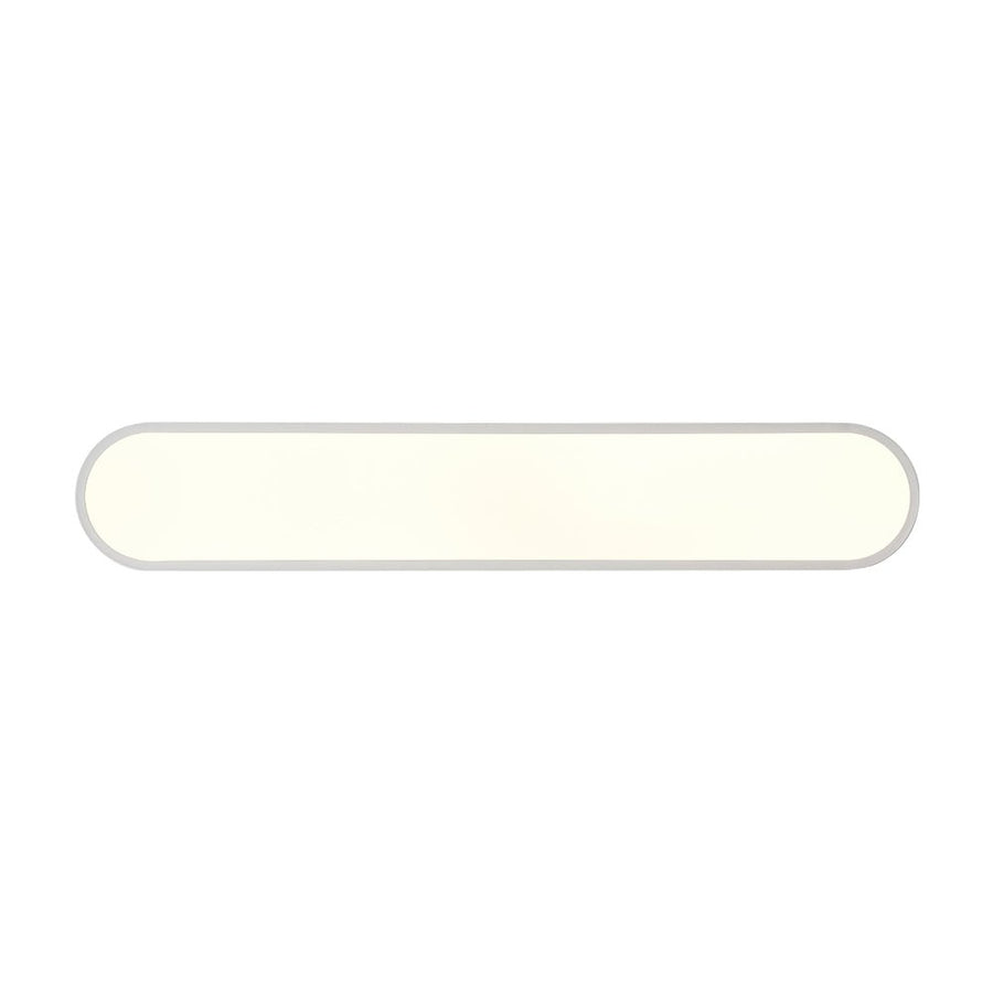 Farmhouze Light - Modern Dimmable LED Minimalism Oval Flush Mount Light - Ceiling Light - White - 