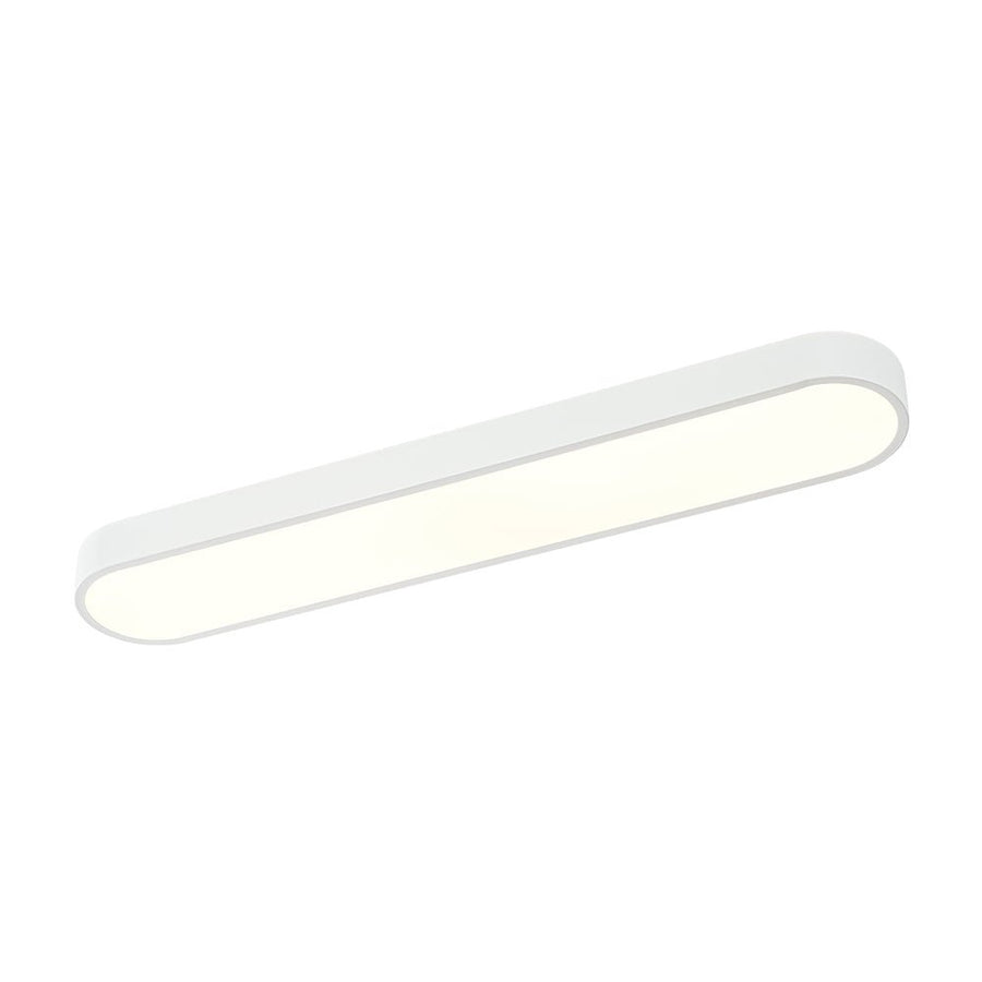 Farmhouze Light - Modern Dimmable LED Minimalism Oval Flush Mount Light - Ceiling Light - White - 