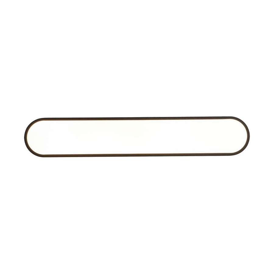Farmhouze Light - Modern Dimmable LED Minimalism Oval Flush Mount Light - Ceiling Light - White - 