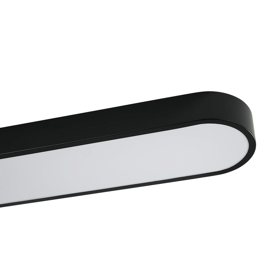 Farmhouze Light - Modern Dimmable LED Minimalism Oval Flush Mount Light - Ceiling Light - White - 