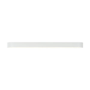 Farmhouze Light - Modern Dimmable LED Minimalism Oval Flush Mount Light - Ceiling Light - White - 
