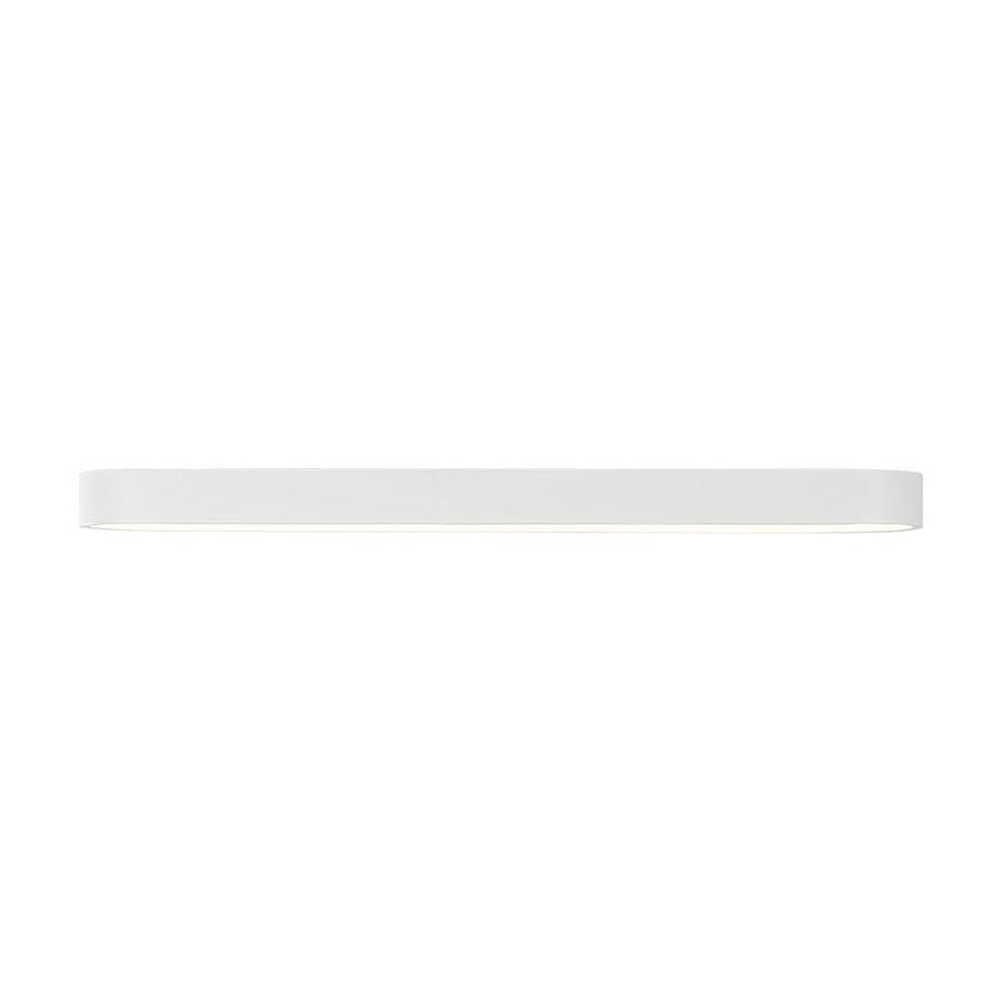 Farmhouze Light - Modern Dimmable LED Minimalism Oval Flush Mount Light - Ceiling Light - White - 